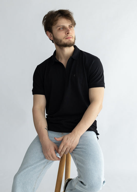 Polo Piquet Vision CIEEVO Preto