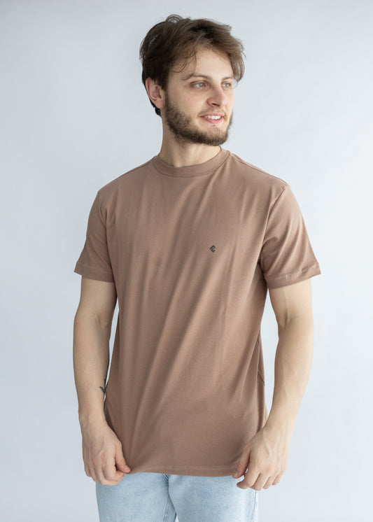 Camiseta Suedine CIEEVO Marrom