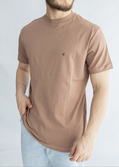 Camiseta Suedine CIEEVO Marrom