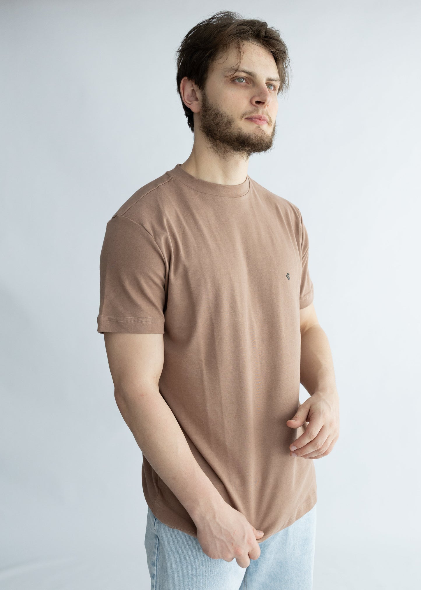 Camiseta Suedine CIEEVO Marrom