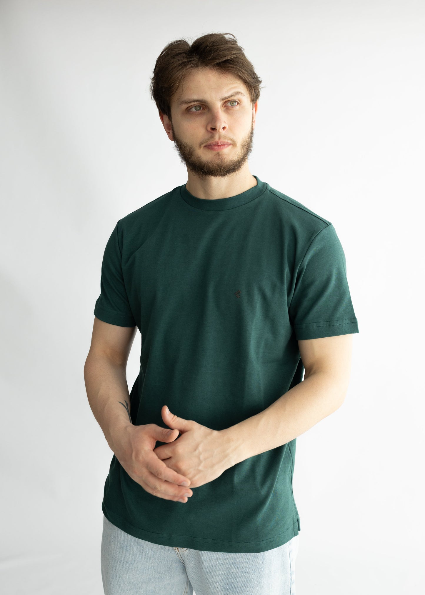 Camiseta Suedine CIEEVO Verde Esmeralda