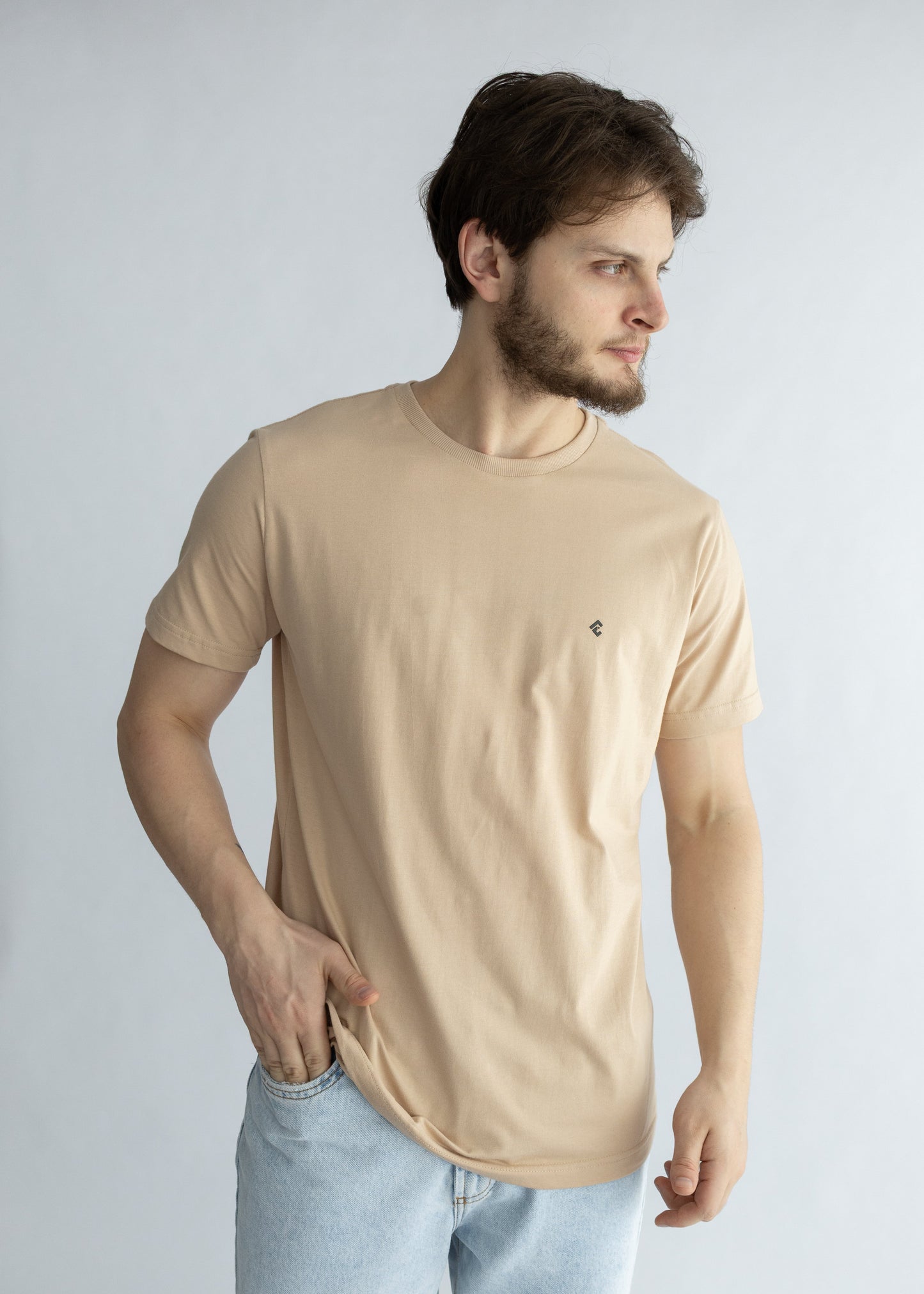 Camiseta Minimal CIEEVO Bege