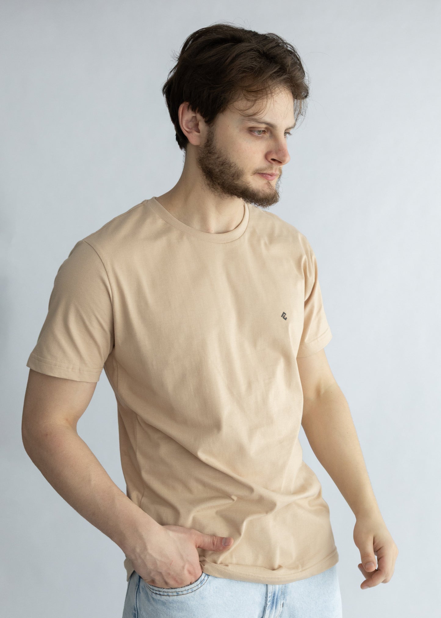 Camiseta Minimal CIEEVO Bege